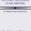 The Early Methodist Class Meeting: Its Origins and Significance