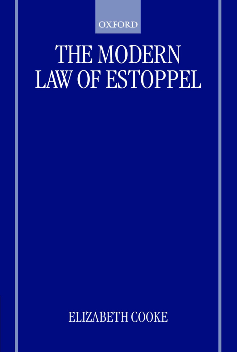 The Modern Law of Estoppel