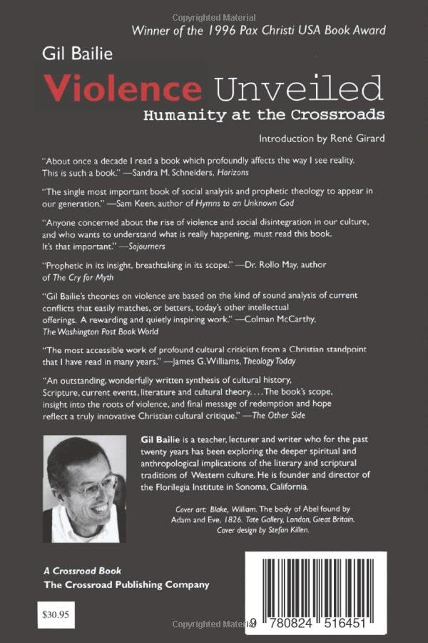 Violence Unveiled: Humanity at the Crossroads — back cover