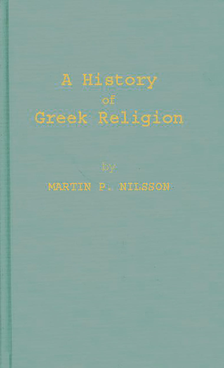 A History of Greek Religion