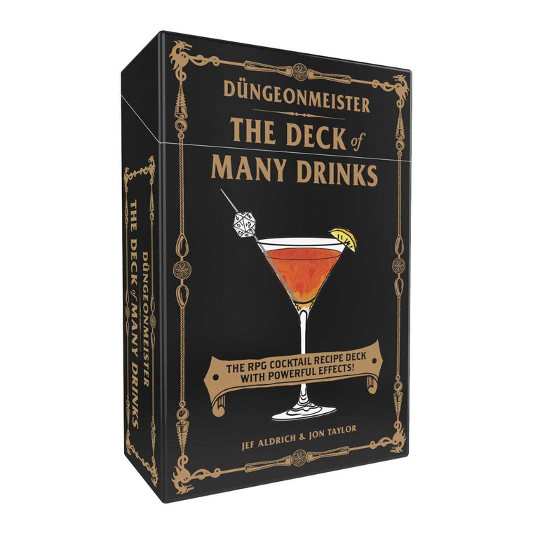 Dngeonmeister: The Deck of Many Drinks: The RPG Cocktail Recipe Deck with Powerful Effects! (Dngeonmeister Series)