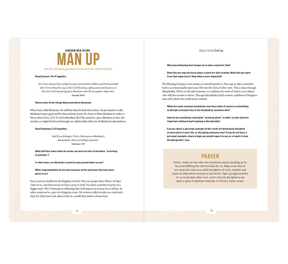 Kingdom Men Rising - Bible Study Book