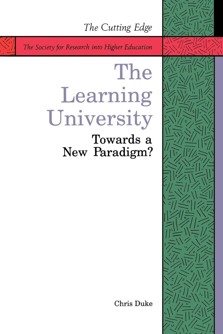 The Learning University (Public Policy and Management)