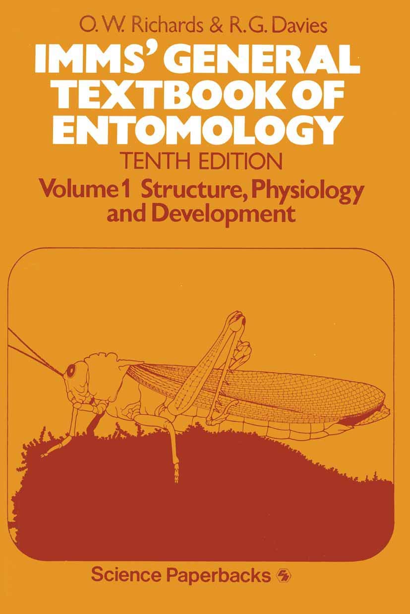 IMMS General Textbook of Entomology: Volume I: Structure, Physiology and Development (Science Paperbacks)