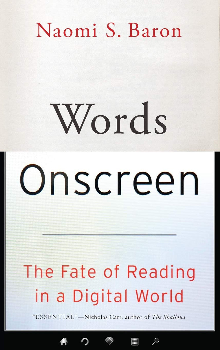 Words Onscreen: The Fate of Reading in a Digital World