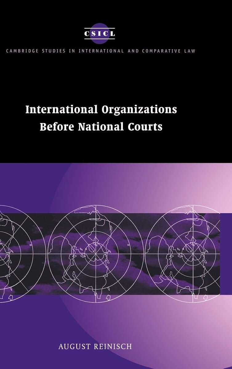International Organizations before National Courts (Cambridge Studies in International and Comparative Law, Series Number 10)
