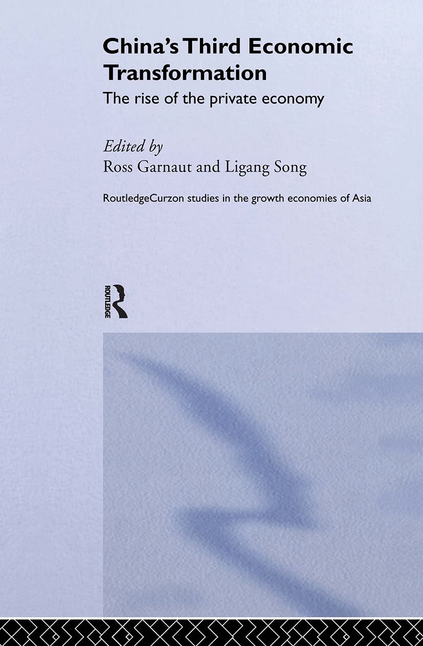 China's Third Economic Transformation: The Rise of the Private Economy (Routledge Studies in the Growth Economies of Asia)