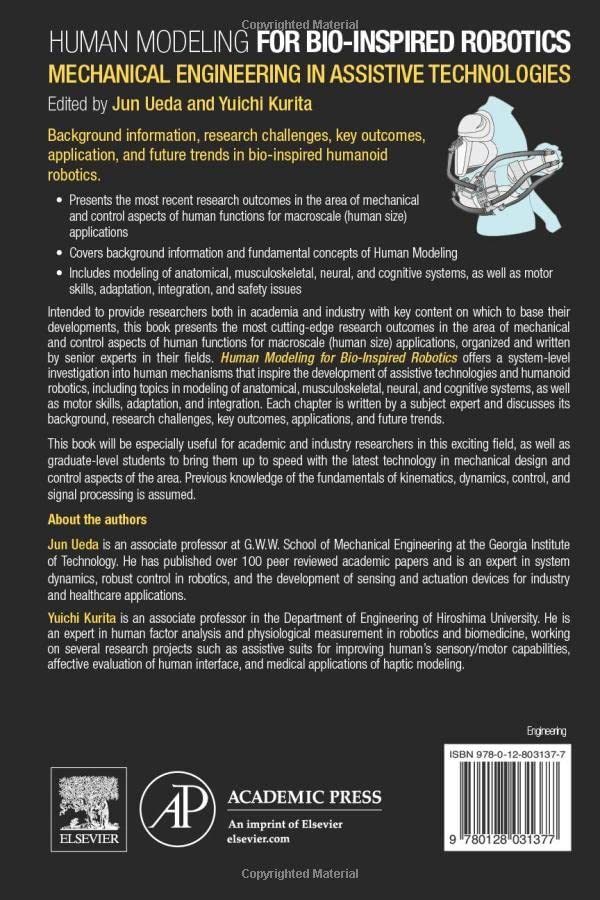 Human Modeling for Bio-Inspired Robotics: Mechanical Engineering in Assistive Technologies
