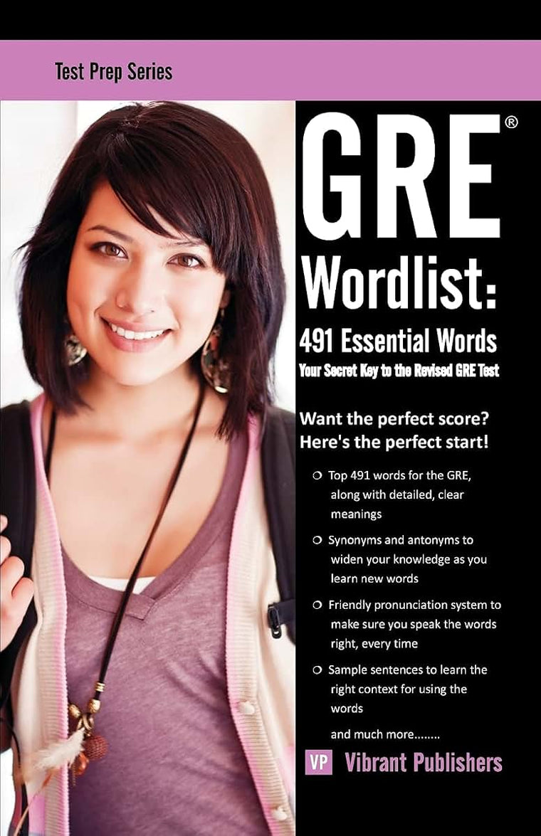 GRE Wordlist: 491 Essential Words (Test Prep Series)