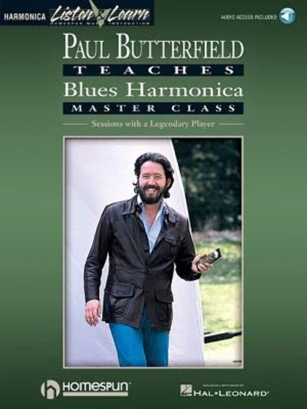 Paul Butterfield - Blues Harmonica Master Class Book/Online