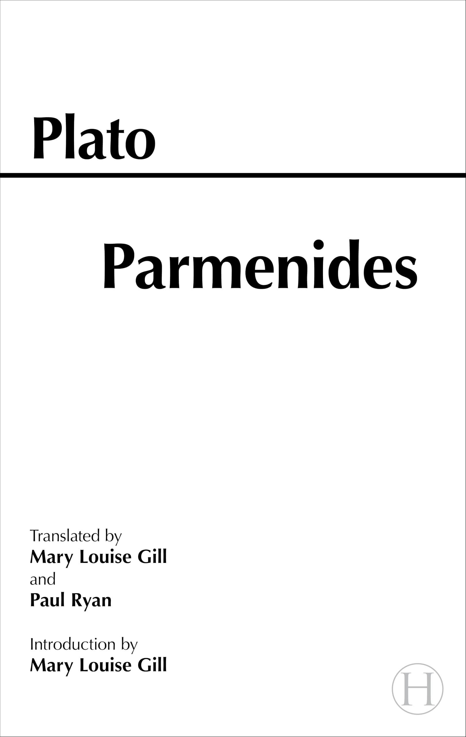 Parmenides (Hackett Classics)