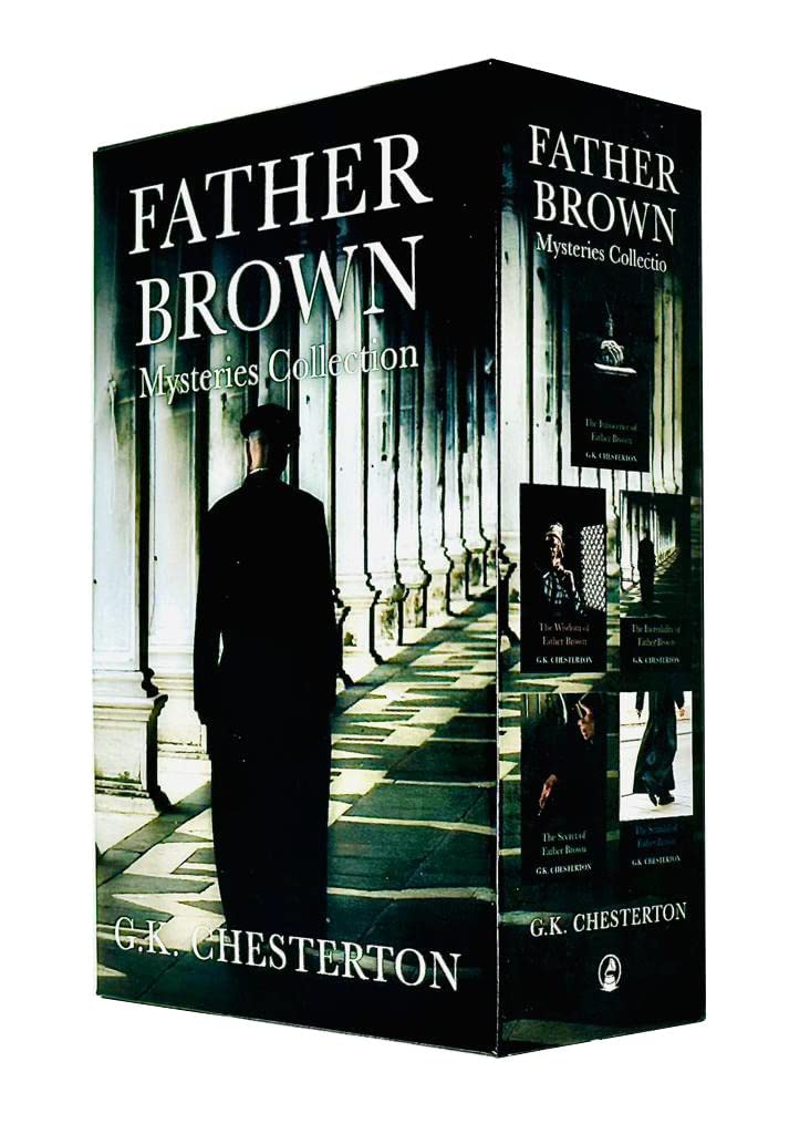 Father Brown Mysteries Collection 5 Books Box Set By G.K Chesterton (Innocence, Wisdom, Incredulity, Secret & Scandal)