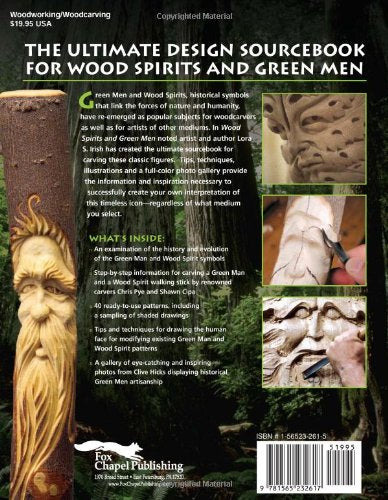 Wood Spirits and Green Men: A Design Sourcebook for Woodcarvers and Other Artists