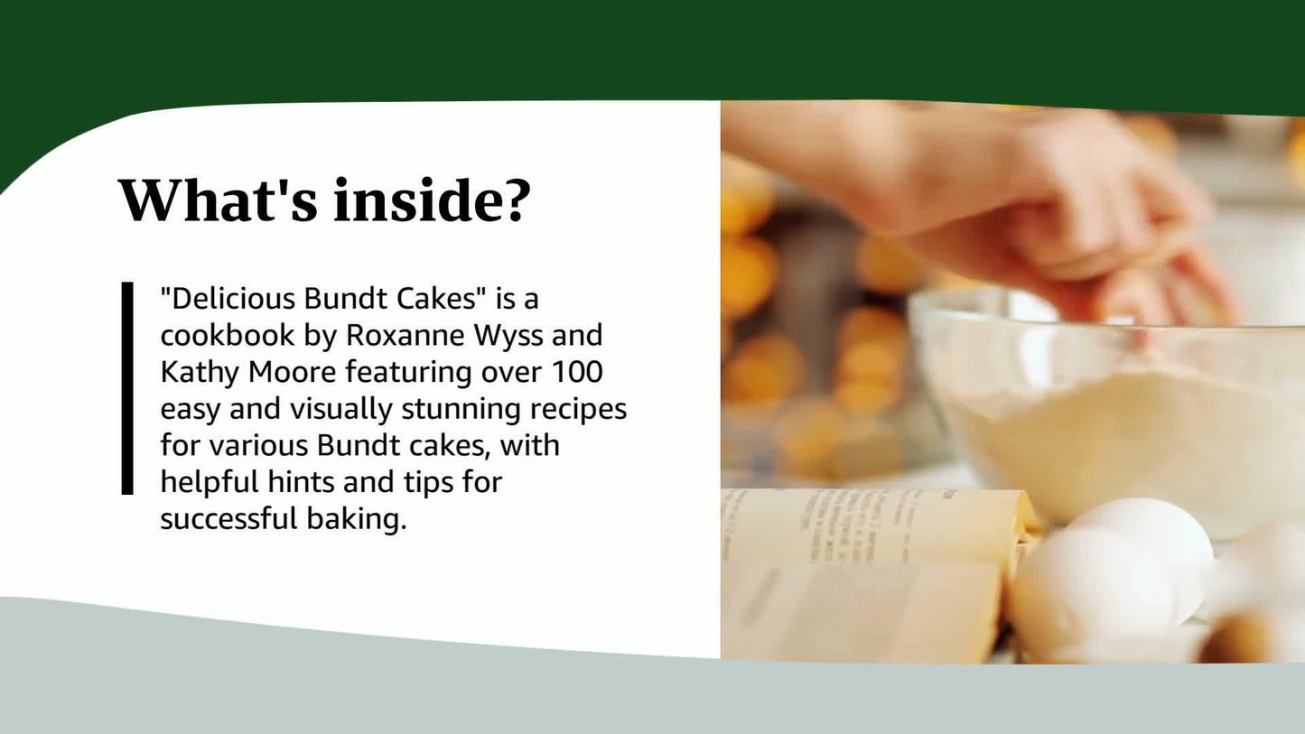 Delicious Bundt Cakes: More Than 100 New Recipes for Timeless Favorites