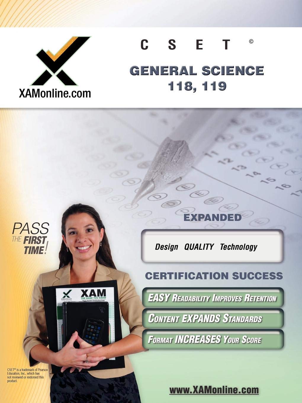 CSET General Science 118, 119 Teacher Certification Test Prep Study Guide: CSET General Science (XAM CSET)