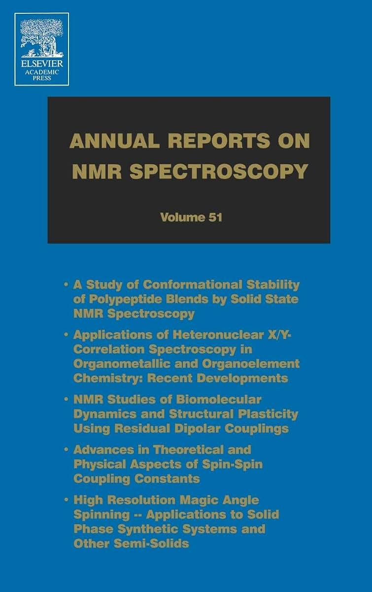 Annual Reports on NMR Spectroscopy, Vol. 51 (Volume 51)