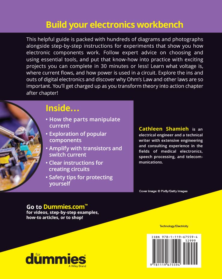 Electronics For Dummies (For Dummies (Computer/Tech))