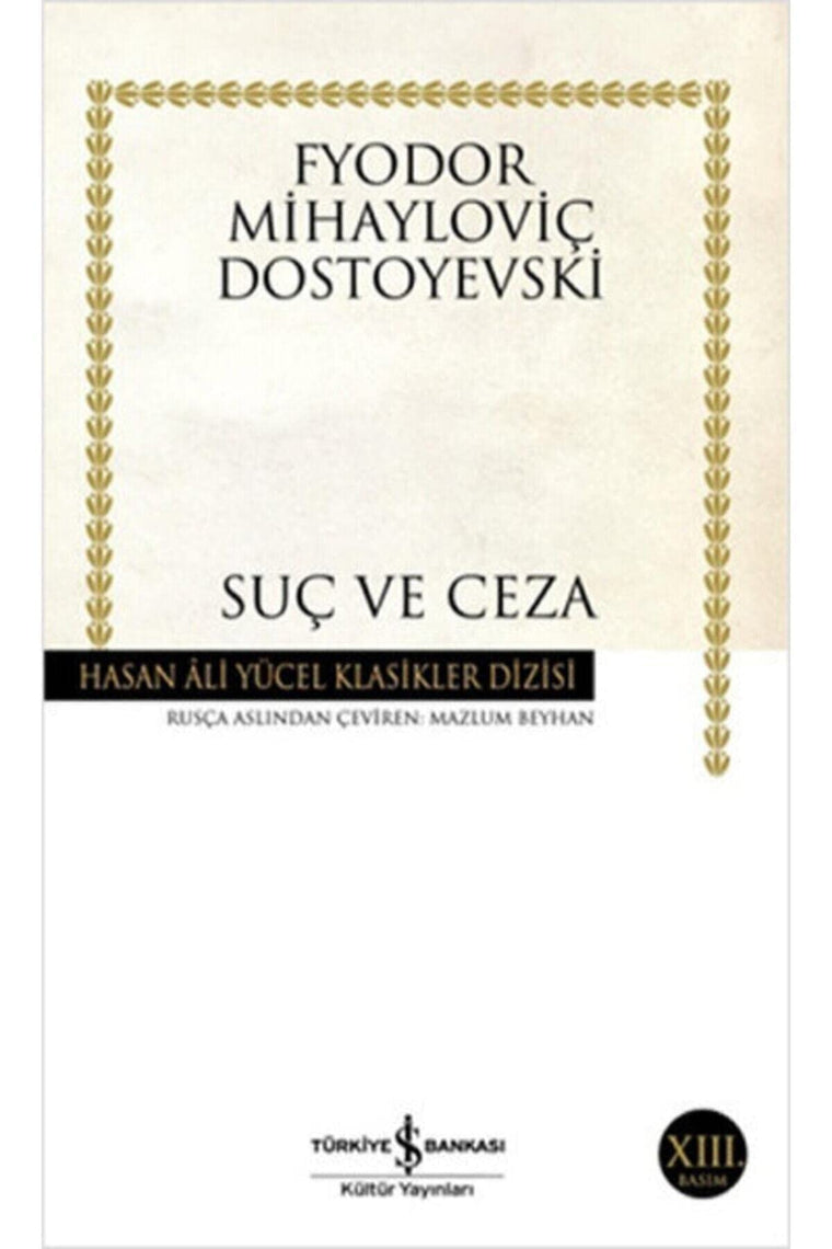 Su ve Ceza: Hasan Ali Ycel Klasikleri (Turkish Edition)
