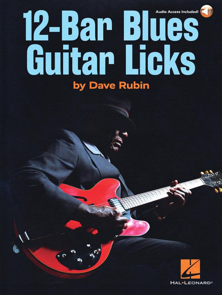 12-Bar Blues Guitar Licks: Book with Online Audio by Dave Rubin