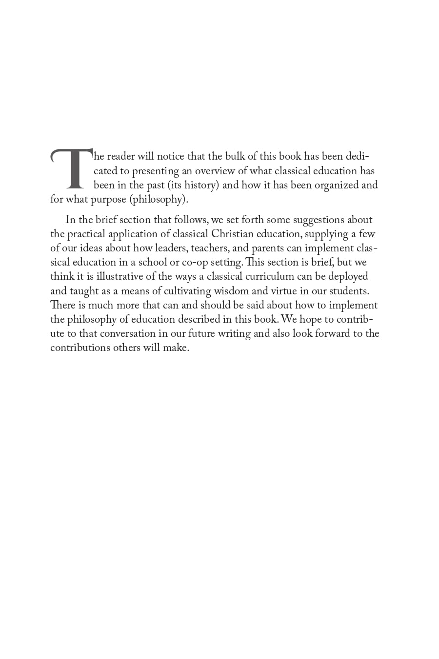 Notes Toward Pedagogy and Practice: Addendum to The Liberal Arts Tradition