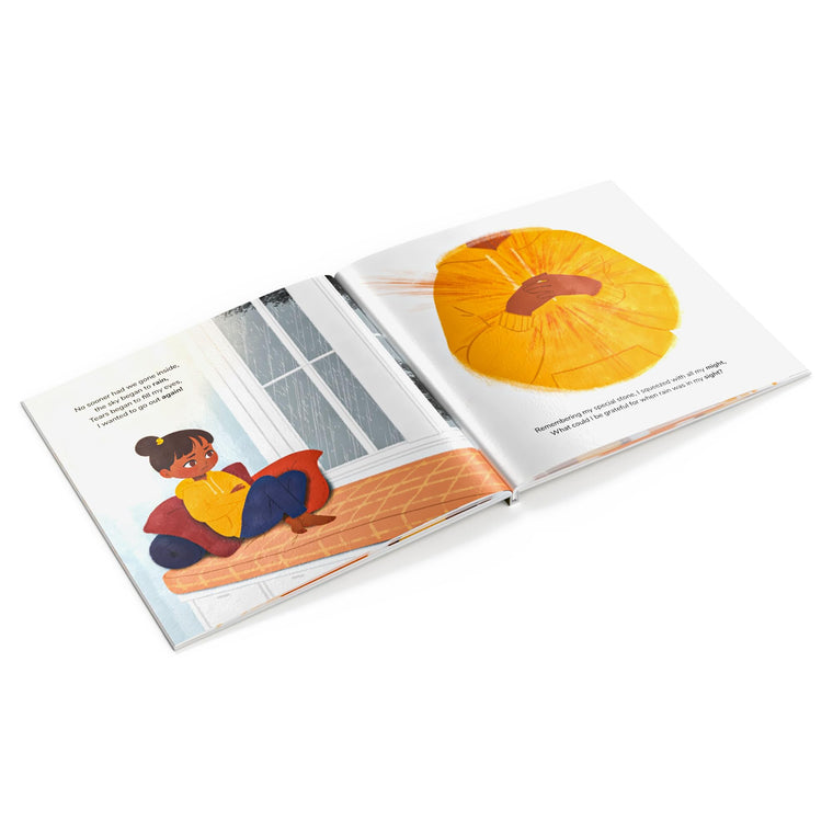 Gratitude is My Superpower: A children's book about Giving Thanks and Practicing Positivity. — back cover