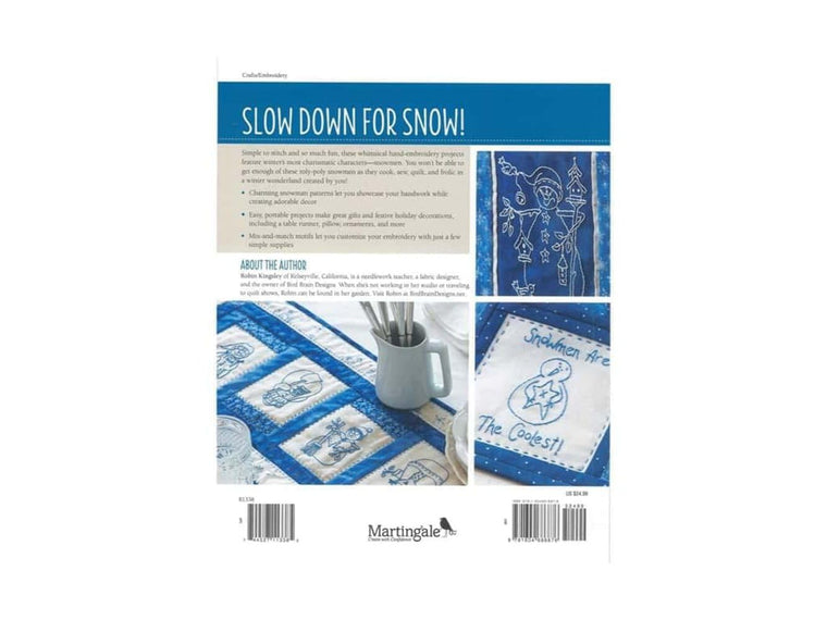 Snow Happy: Whimsical Embroidery Designs to Mix and Match — back cover