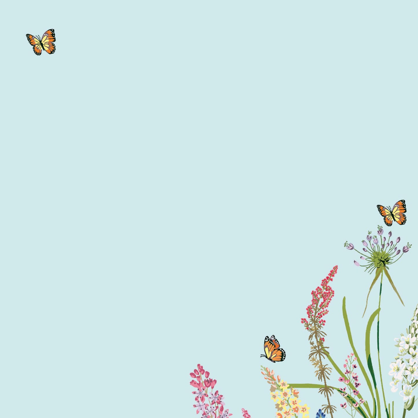 Blooms & Butterflies Desk Notes (250 sheets)