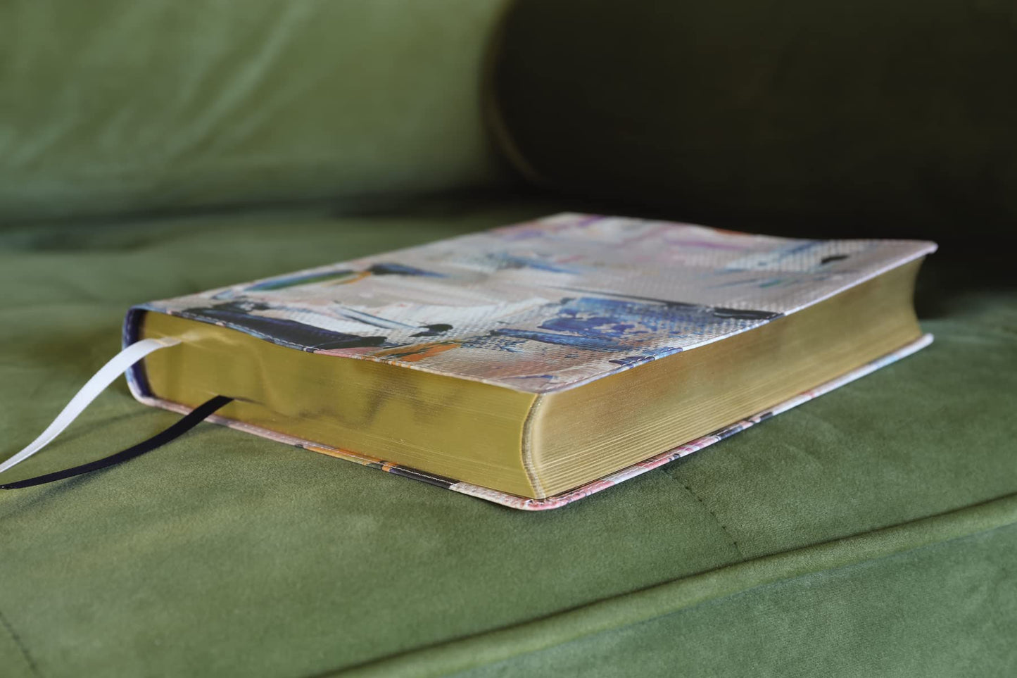 NIV Artisan Collection Bible Leathersoft Multi-color Blue