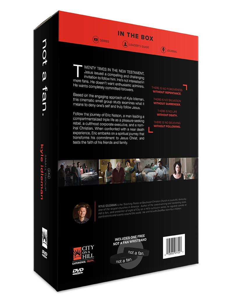 Not a Fan Small Group Study by Kyle Idleman