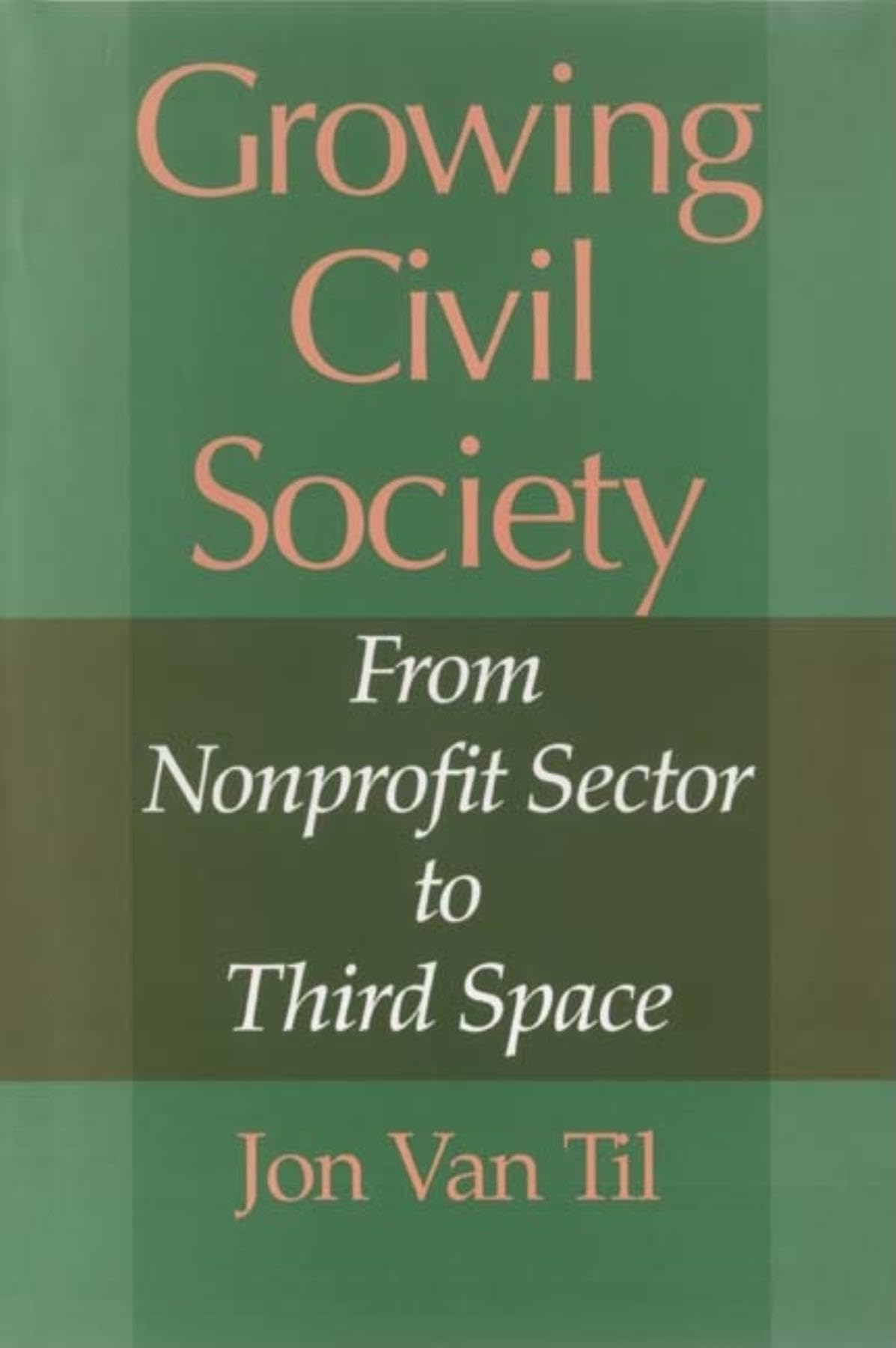Growing Civil Society: From Nonprofit Sector to Third Space (Philanthropic and Nonprofit Studies)