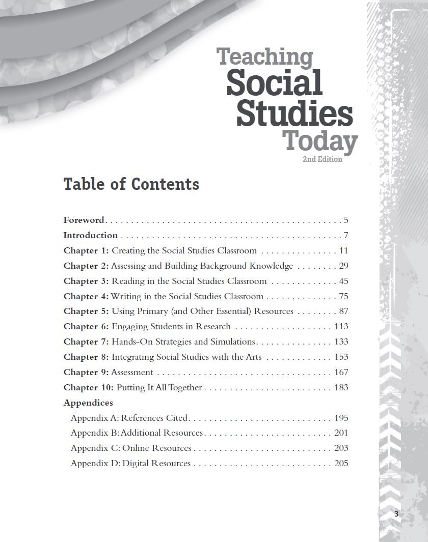 Teaching Social Studies Today 2nd Edition (Effective Teaching in Today's Classroom)