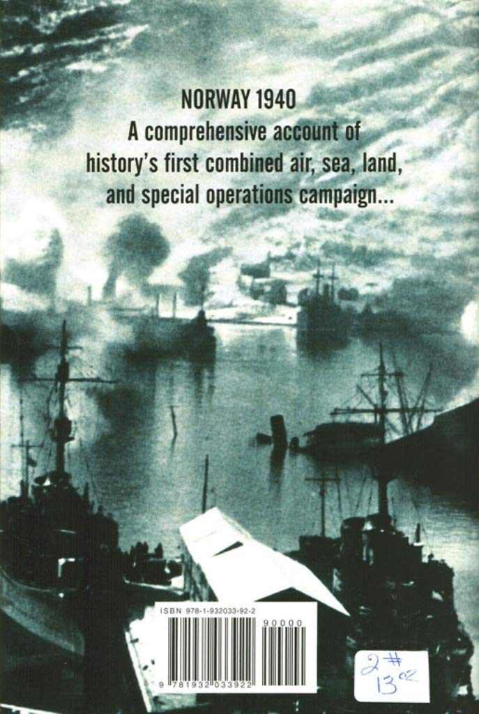 Hitler's Pre-Emptive War: The Battle for Norway, 1940 — back cover
