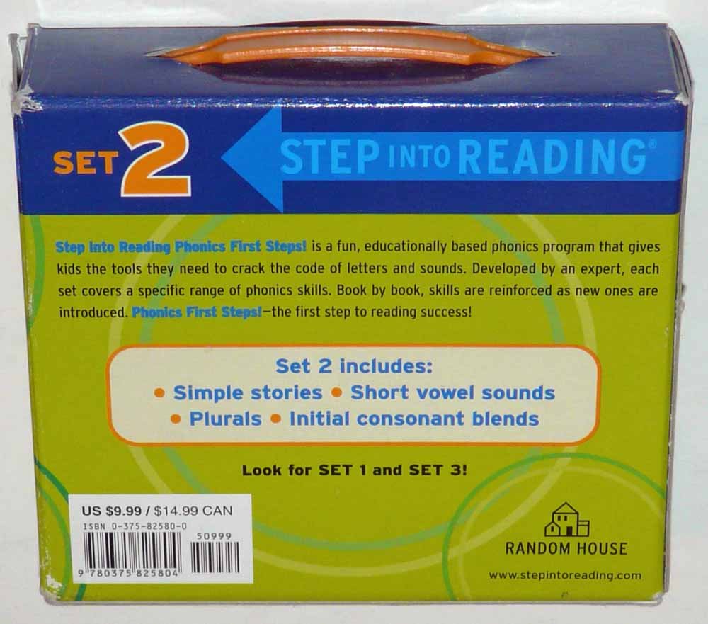 Step into Reading Phonics First Steps, Set 2