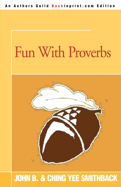Fun With Proverbs