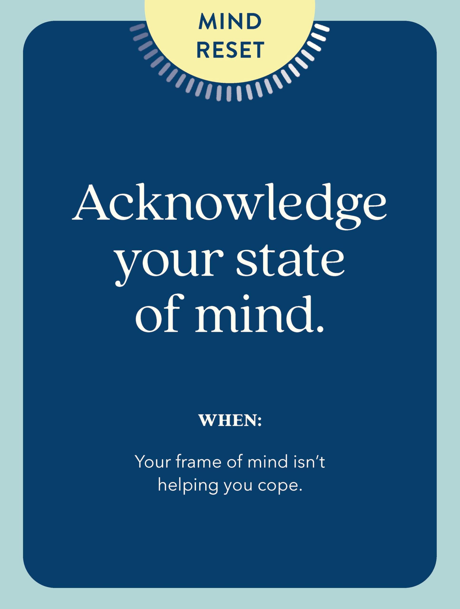 The Stress Resets Deck: 50 Cards to Help You Feel Better in Minutes