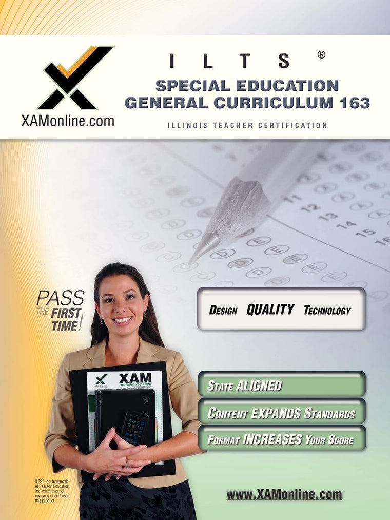 ILTS Special Education General Curriculum Test 163 Teacher Certification Test Prep Study Guide