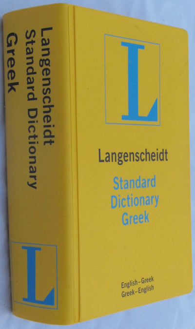 Langenscheidt's Standard Dictionary Greek (Langenscheidt Standard Dictionaries)