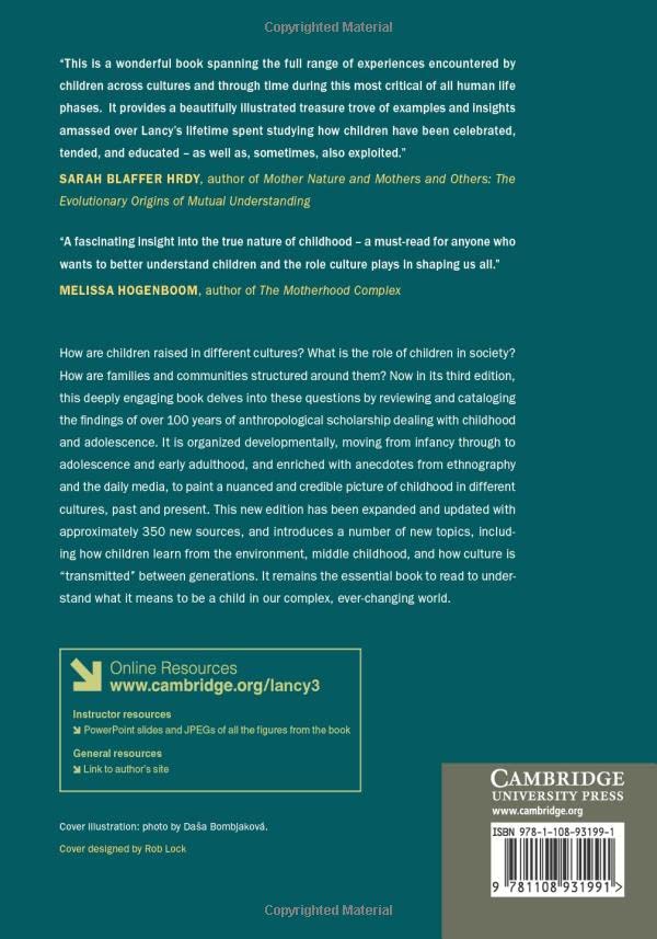 The Anthropology of Childhood