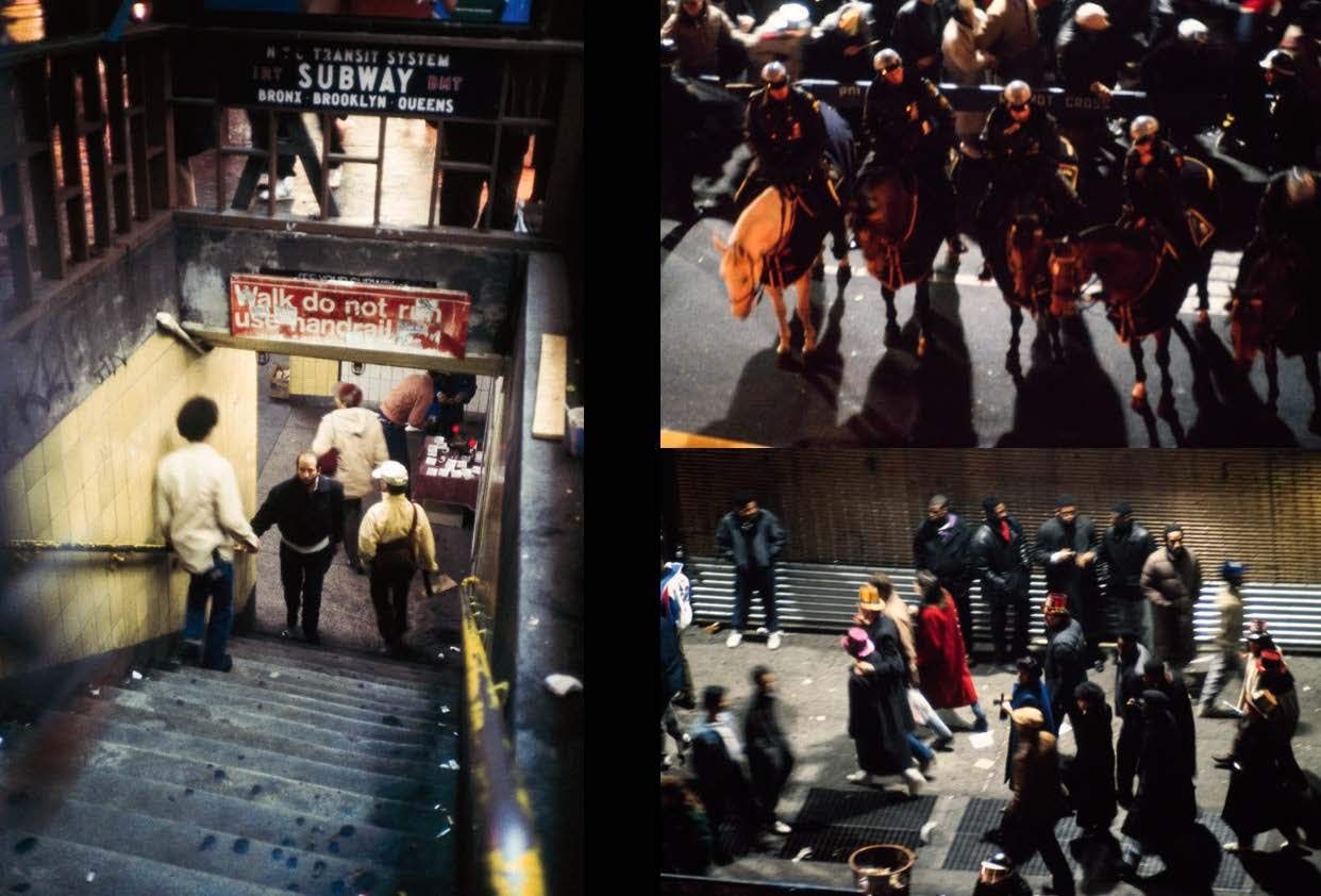 Jane Dickson in Times Square