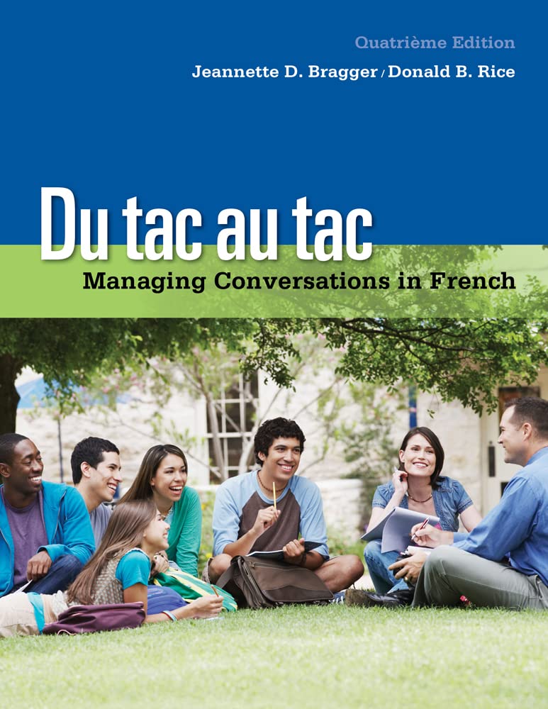 Du tac au tac: Managing Conversations in French (with Premium Web Site, 4 terms (24 months) Printed Access Card) (World Languages)