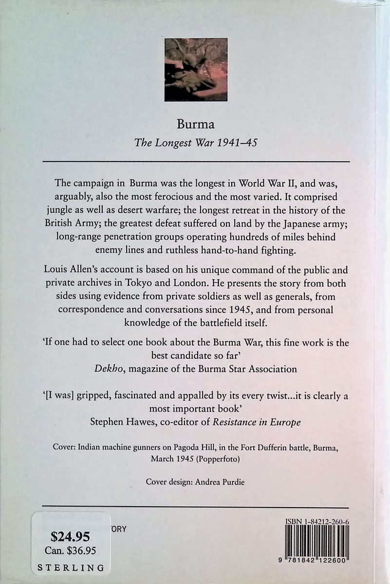 Burma: The Longest War 1941-1945