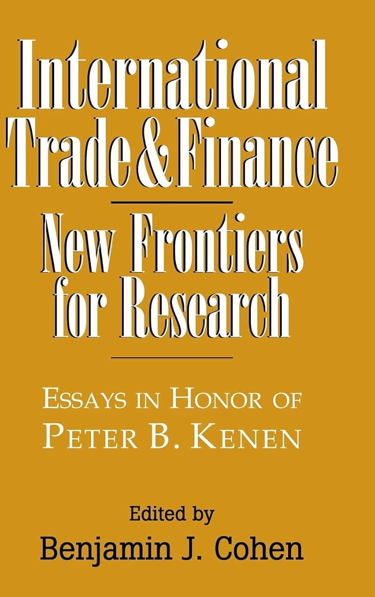 International Trade and Finance: New Frontiers for Research