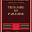 This Side of Paradise (The Cambridge Edition of the Works of F. Scott Fitzgerald)
