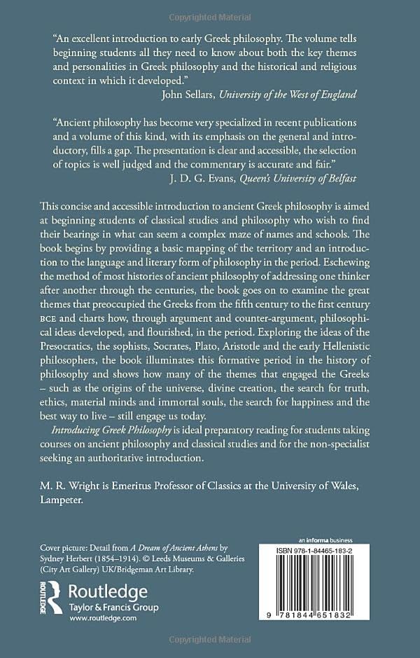 Introducing Greek Philosophy