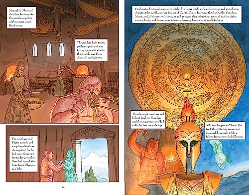 The Iliad: A Graphic Novel by Gareth Hinds