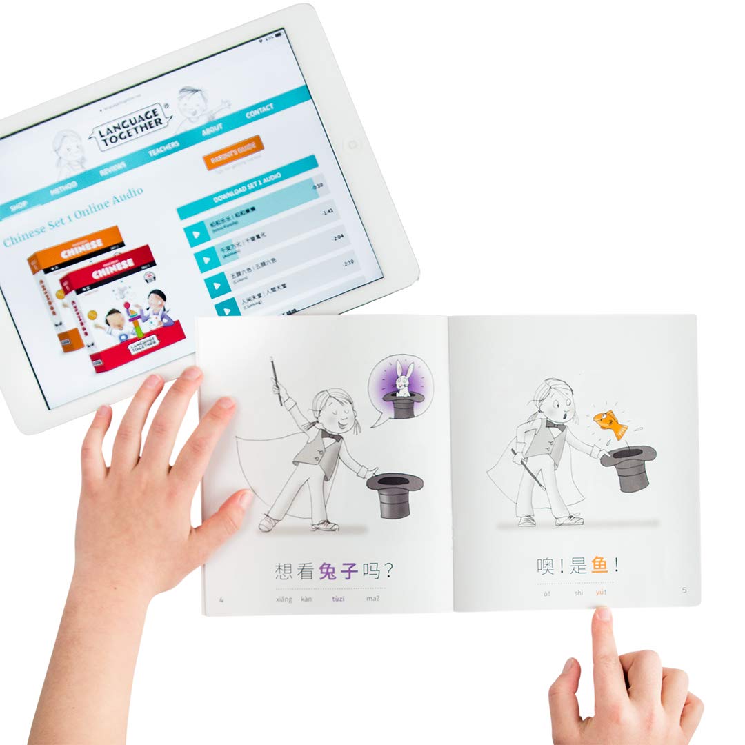 Mandarin for Kids Set 1: First Readers Box Set - 10 Beginning Readers with Online Audio  Build Early Confidence for Ages 3-8 (Simplified Chinese - Pinyin Edition) Language Together