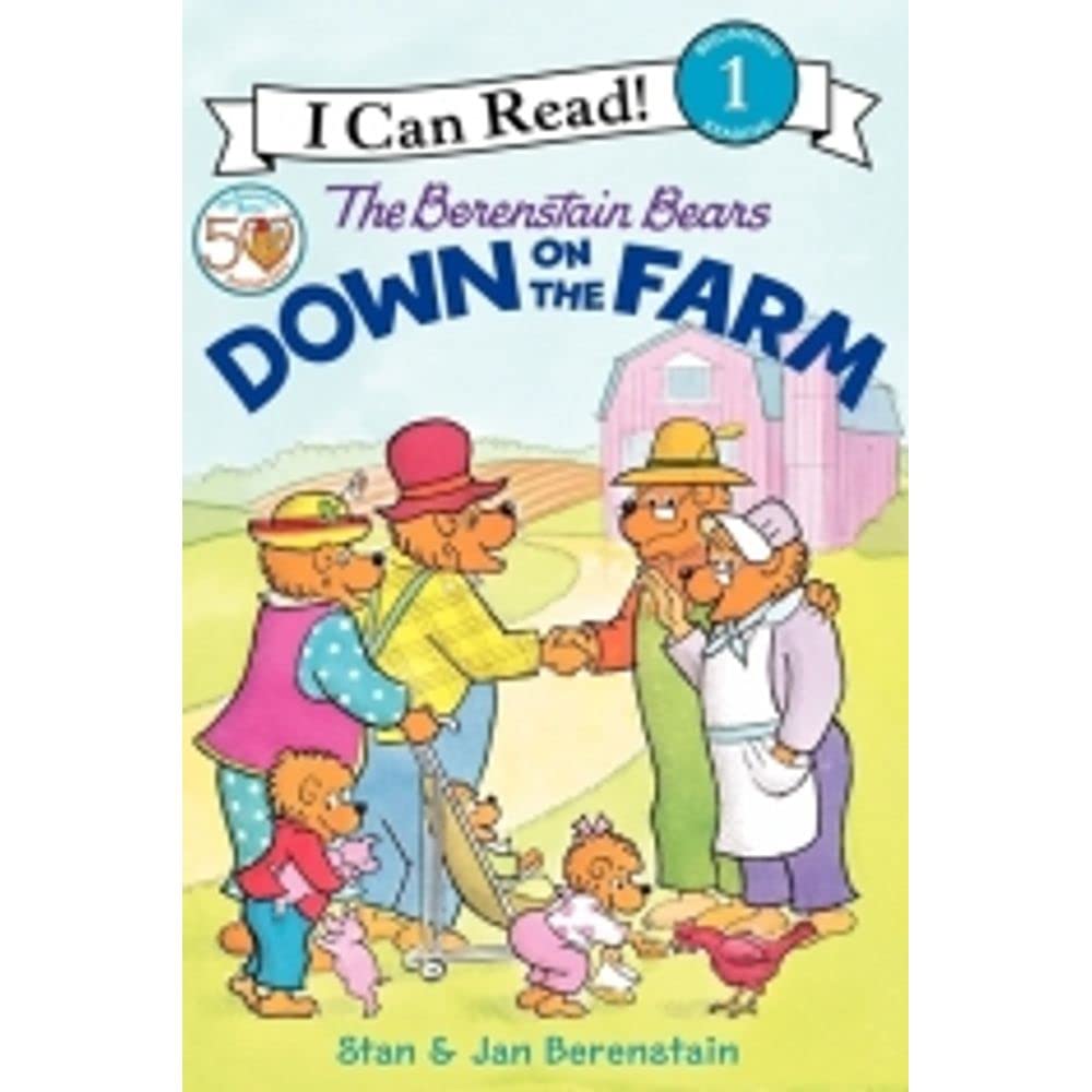 The Berenstain Bears Down on the Farm (I Can Read Level 1)