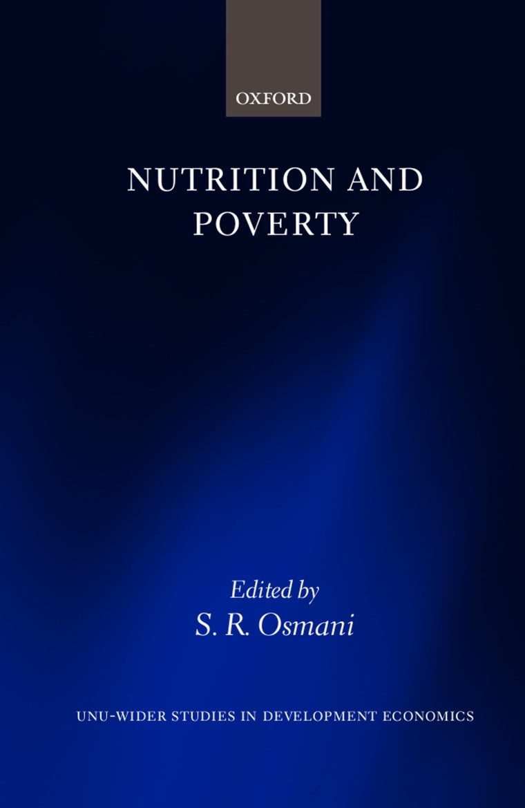 Nutrition and Poverty (WIDER Studies in Development Economics)