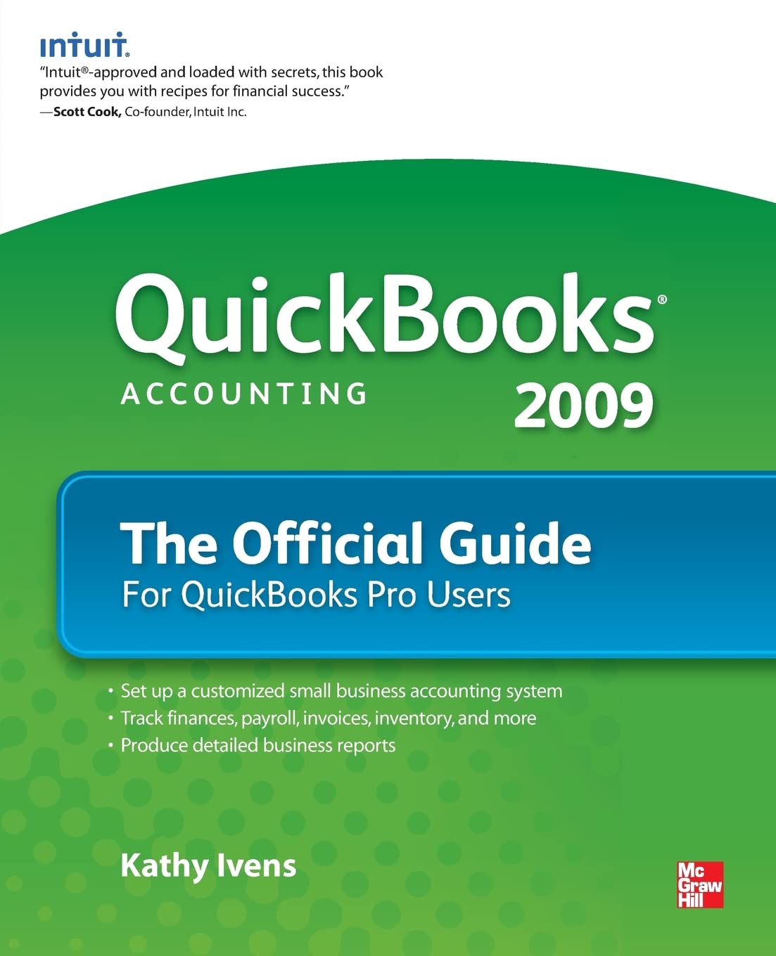 QuickBooks 2009 The Official Guide
