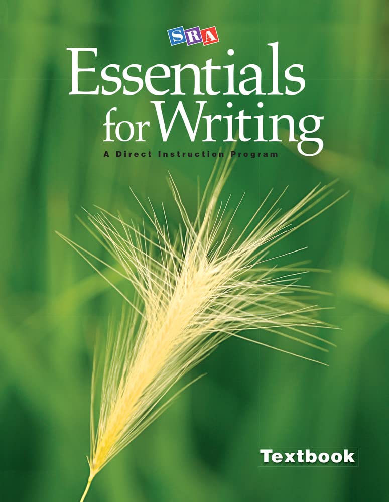 SRA Essentials for Writing Textbook (EXPRESSIVE WRITING)